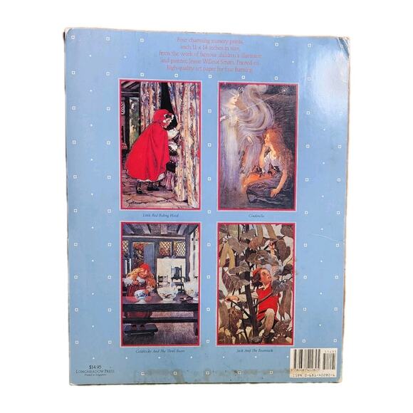 Classic Children's Prints Book By Jessie Willcox Smith Four 11x14" Prints 1987 - Picture 2 of 8